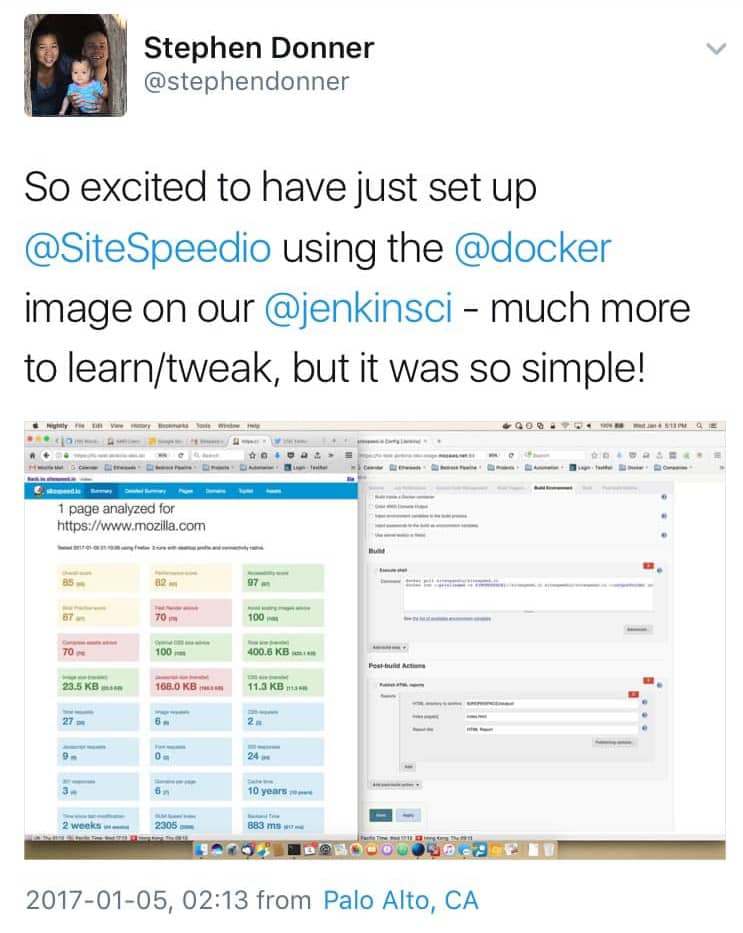 People like sitespeed.io